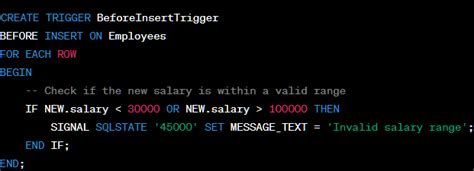 Image result for Different Types of Triggers in SQL