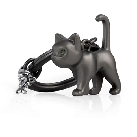 Llavero Metalmorphose gato negro con espina colgante · meta[l]morphose ...