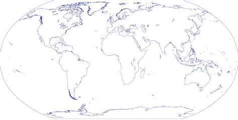 Large World Map Outline 的图像结果