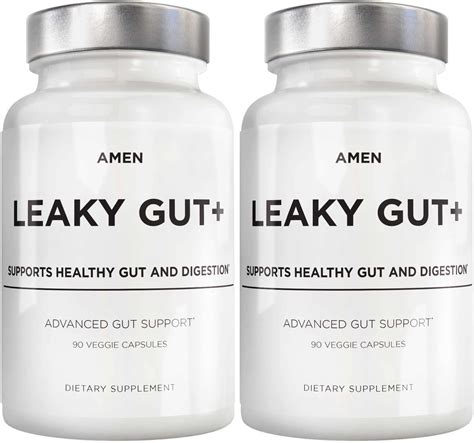 Amazon.com: Amen Leaky Gut Supplement - Advanced Formula with Bioavailable L Glutamine, Zinc ...