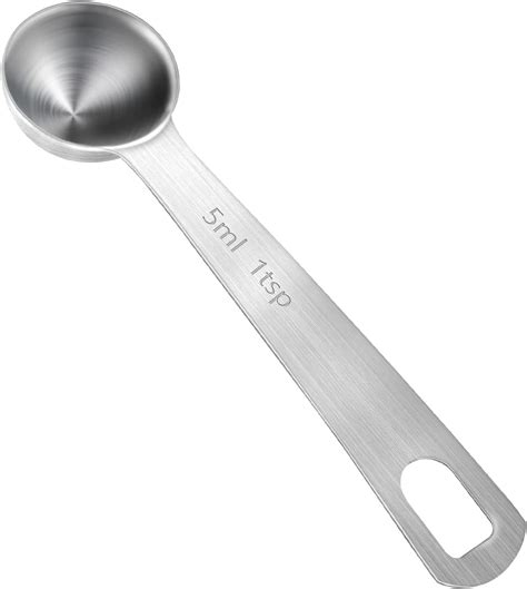 Amazon.com: Measuring Spoons Stainless Steel Tablespoon 5 ML/1 TSP ...