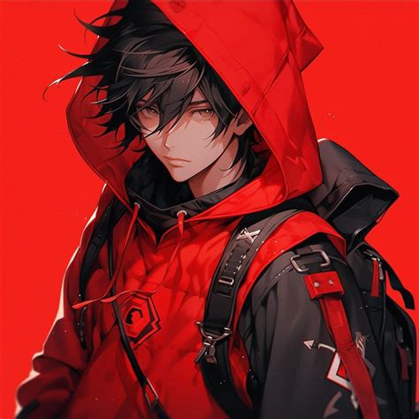 Red Anime Background pfp in 2025 | Character portraits, Anime ...
