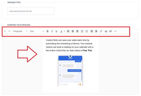 Compose Message 的图像结果
