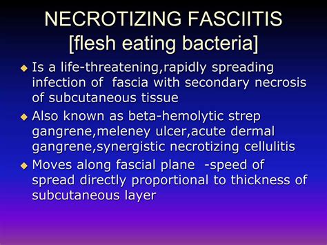 necrotizing fasciitis.ppt