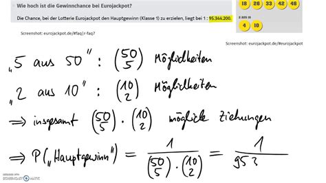 eurojackpot wahrscheinlichkeit