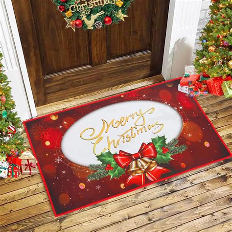 Indoor Door Mats Christmas at Carl Buteau blog