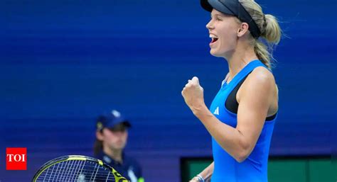 US Open 2023: Returning Caroline Wozniacki beats Jennifer Brady to ...