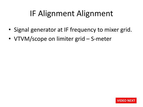 Image result for FM If Alignment