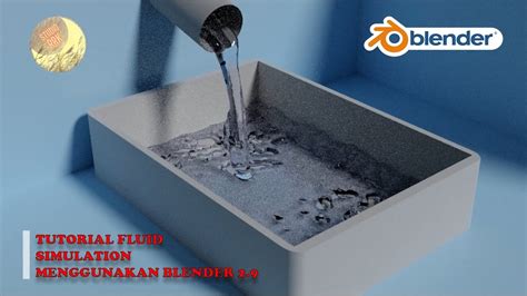 Blender 2.9 Fluid Simulation Tutorial 的图像结果