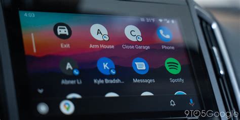Android Auto Menu 的图像结果
