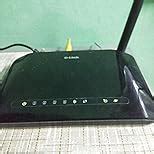 D-Link DSL-2730U Wireless-N 150 ADSL2+ 4-Port Router (Black), Works ...
