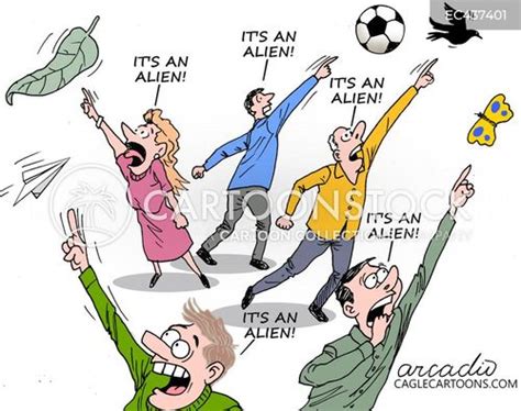 Image result for Alien with Probe Cartoon