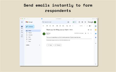 Image result for Google Form Email Collection Notification Template