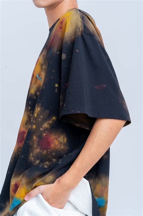 Huemn Blood Washed Starlight T-Shirt (Black) – HUEMN