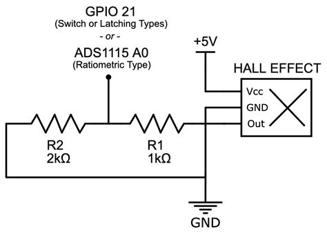 Image result for Hall Effect Sensor Schematic