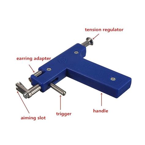 Johnson Tools Ear Gun Shots Plastic Instrument with 12 pair Studs for ...