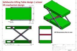 Image result for Solid Work Load Lift Simulation