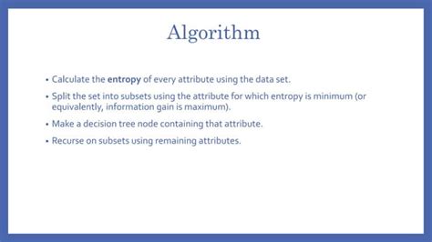 ID3 Algorithm Example 的图像结果