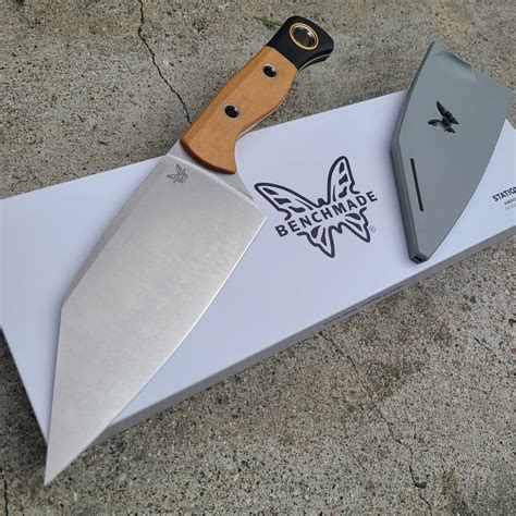 Benchmade 4000-02 3 Piece Kitchen Knife Set - Maple Valley Richlite || WE BE KNIVES – We Be Knives