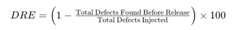 Image result for Defect Detection Efficiency Formula