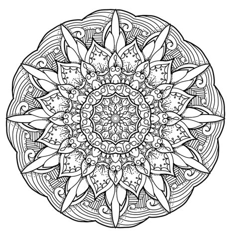Mandala Coloring Pages Printable