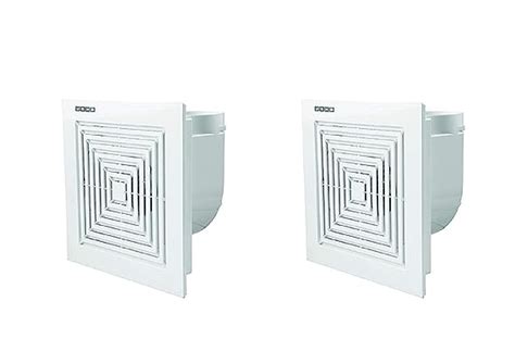 Usha Crisp Air Premia CV 260mm Exhaust Fan (White),Pack of 2 : Amazon ...
