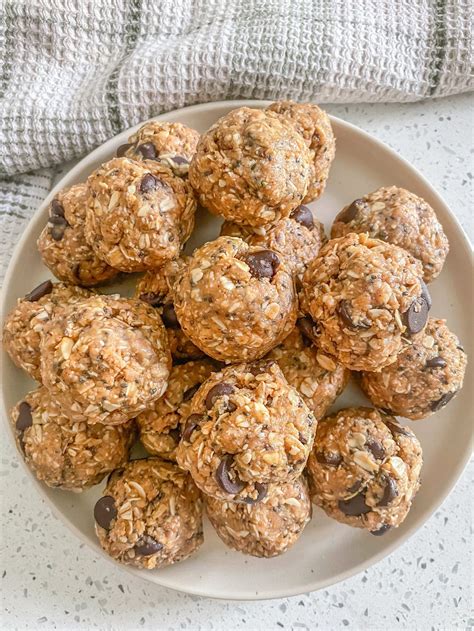 Peanut Butter Chocolate Chip Protein Balls — MarissasWholeLife