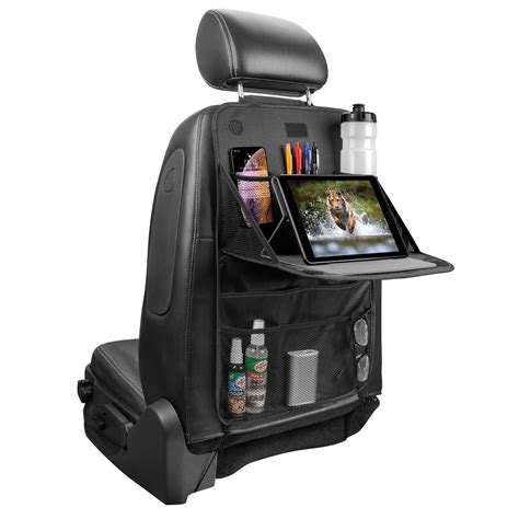 12"x15" Back Seat Organizer with Tray Black - Turtle Wax | Cars organization, Back seat, Car ...