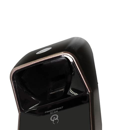 YDM 4115 -A Series, Biometric Smart Lock, Brown with Fingerprint, PIN ...