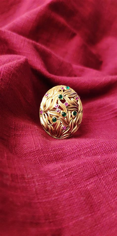 Traditional Multicolour Kemp Stone Ring - Abdesignsjewellery