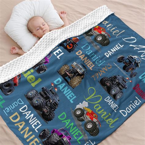 Personalized Baby Blanket for Boys, Custom Baby Blanket with Name Super ...