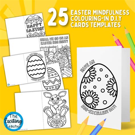 Printable Easter Cards To Colour [2025]