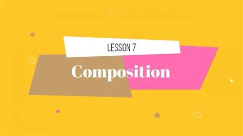 Image result for Composition Tutorial