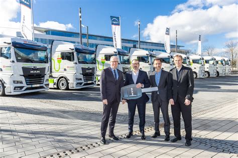 DB Schenker takes delivery of first 10 of 150 fully-electric MAN trucks