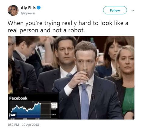 Social media reacts to Zuckerberg's Senate testimony with memes, robot ...