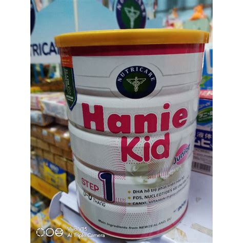 Sữa bột Haniekid 1 900g, 0-6 tháng 5/2022 | Shopee Việt Nam