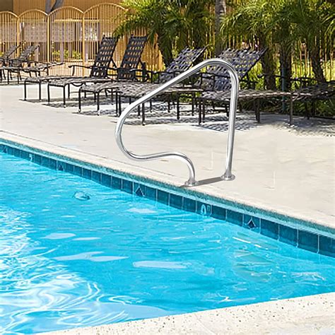 Swimming Pool Safety Hand Rail 304 Stainless Steel Swimming Pool ...