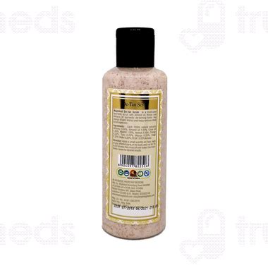Khadi Meghdoot De Tan Scrub 210 Ml - Uses, Side Effects, Dosage, Price ...