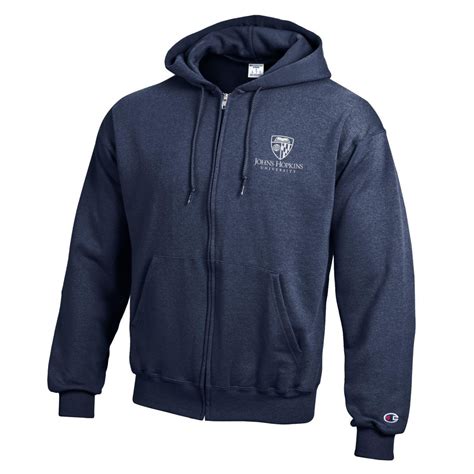 Johns Hopkins University Zip Hoodie - CLAYSON