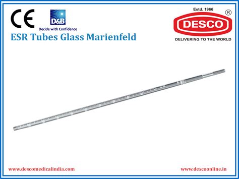 ESR Tubes Glass Marienfeld | Pathology Lab Product | Manufacturer ...