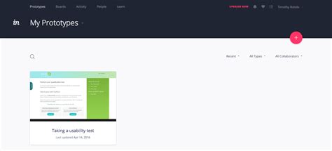 Image result for Interactive Prototype Invision