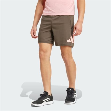 adidas Train Essentials Logo Training Shorts - Green | adidas India