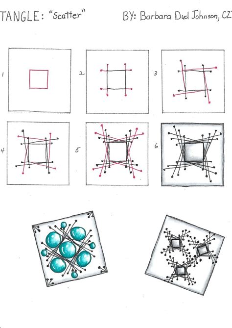 Zentangle Step Out Patterns 的图像结果