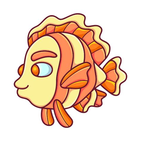 Figurinhas de Peixe — Figurinhas de animais grátis