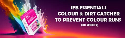 IFB Essentials Colour & Dirt Catcher to Prevent Colour Runs - 30 sheets ...
