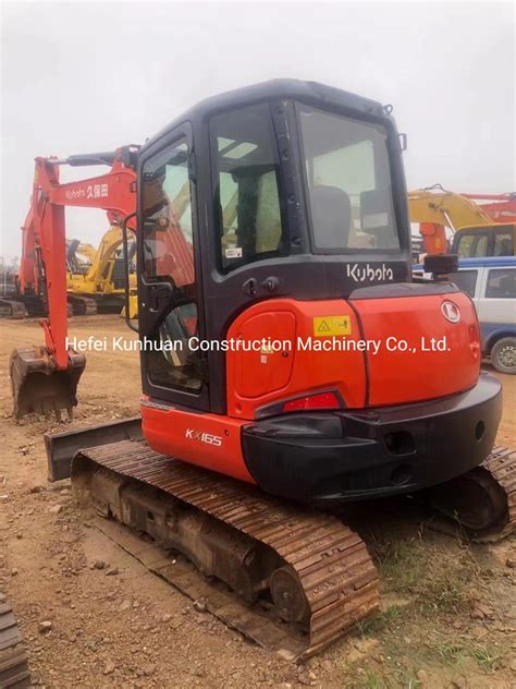Cheap Japanese Original Used Kx165 Excavator Second Hand Kubota 6.5t ...