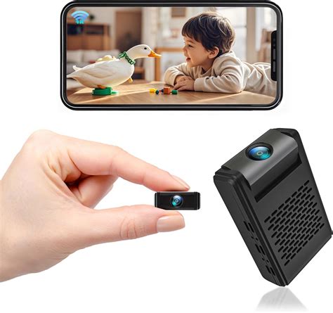 Amazon.com : beturnown Mini Security Camera, Nanny Cam with 180 ...