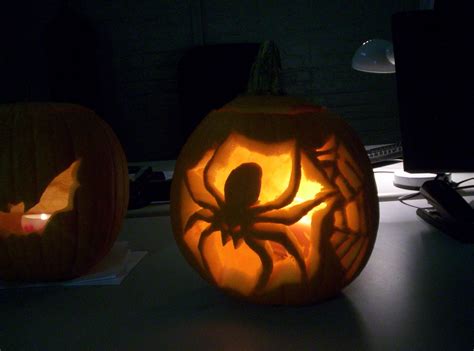 Spider Pumpkin Carving Ideas