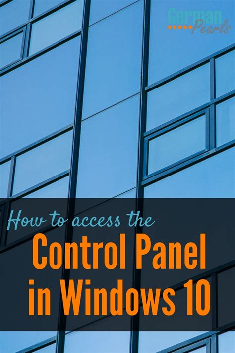 Image result for Enable Control Panel Windows-1 0
