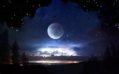 古诗词中的月相_月亮